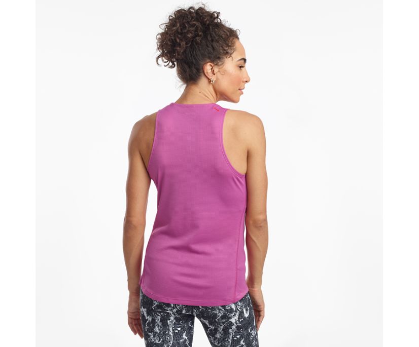 Saucony Stopwatch Singlet Women's Tanks Purple | AU 325DFMN